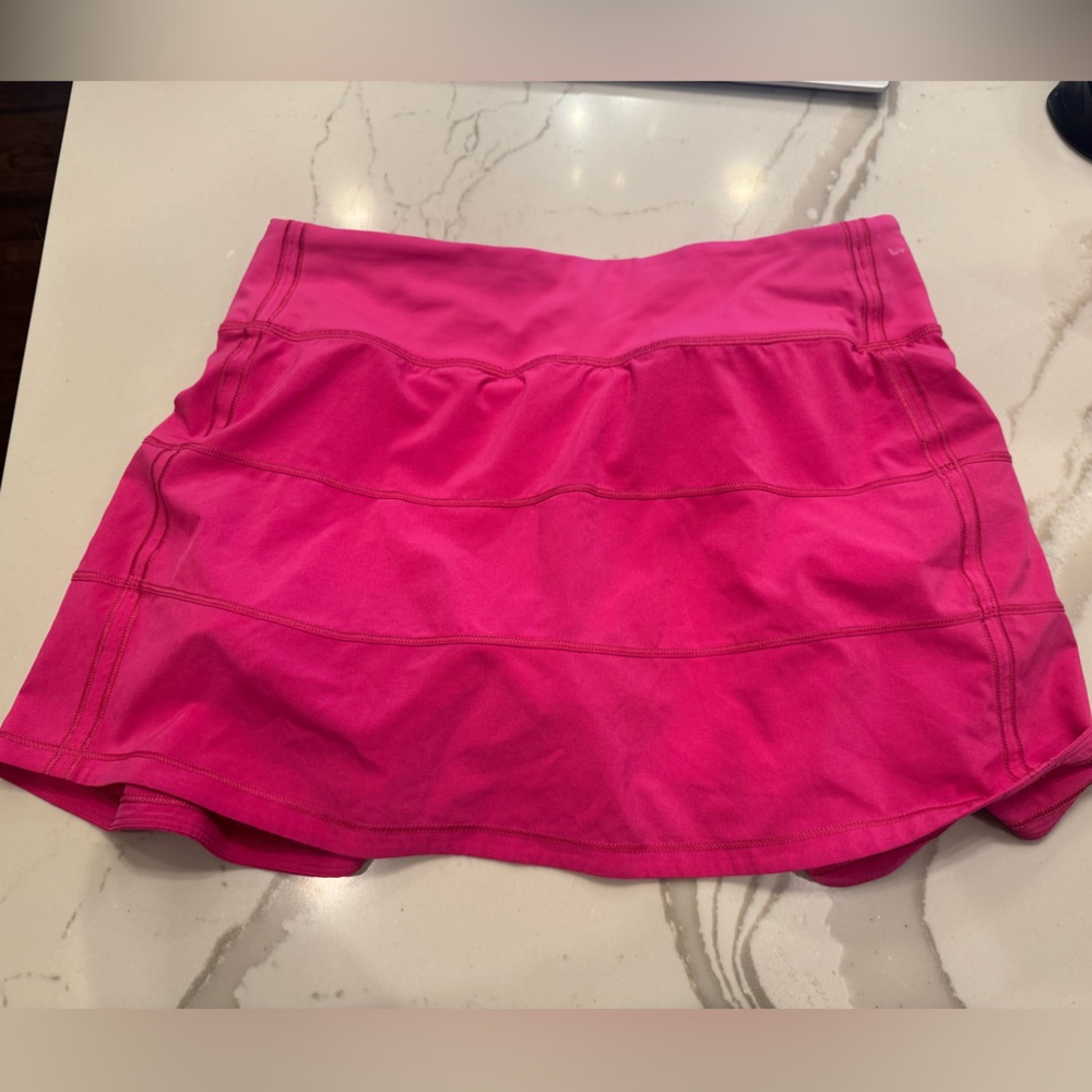Lululemon pink tennis skirt